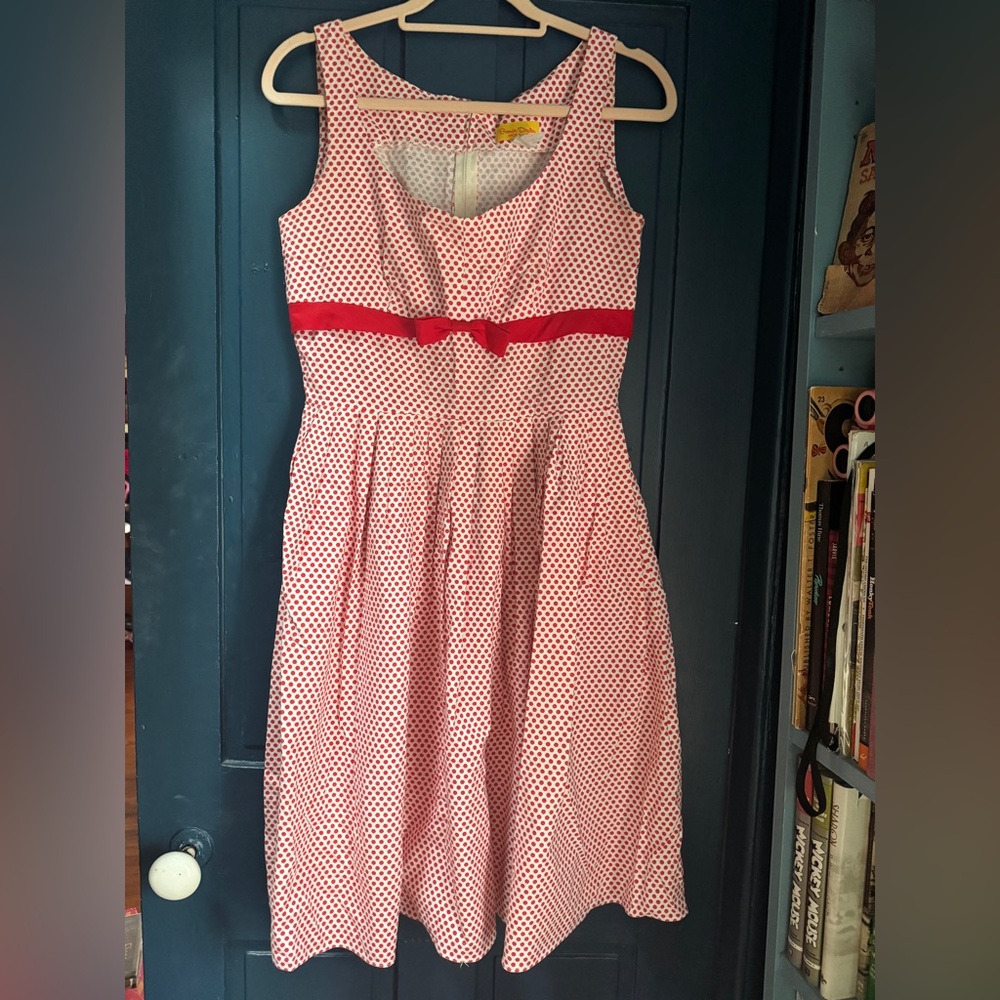 Bernie Dexter polka dot sundress - RARE size medium